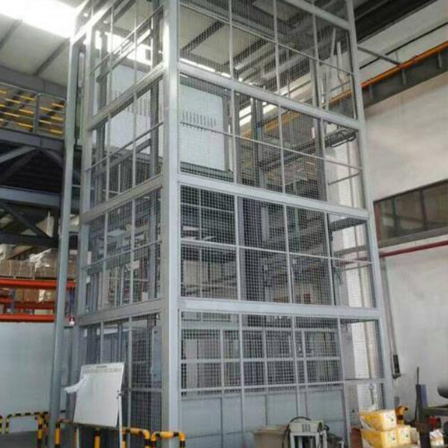 福海导轨式升降平台货梯